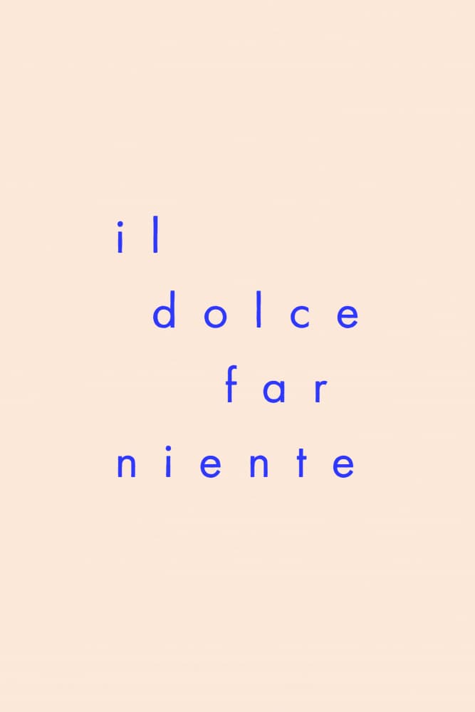 Dolce Far Niente by Maren Gross — canvas wall art