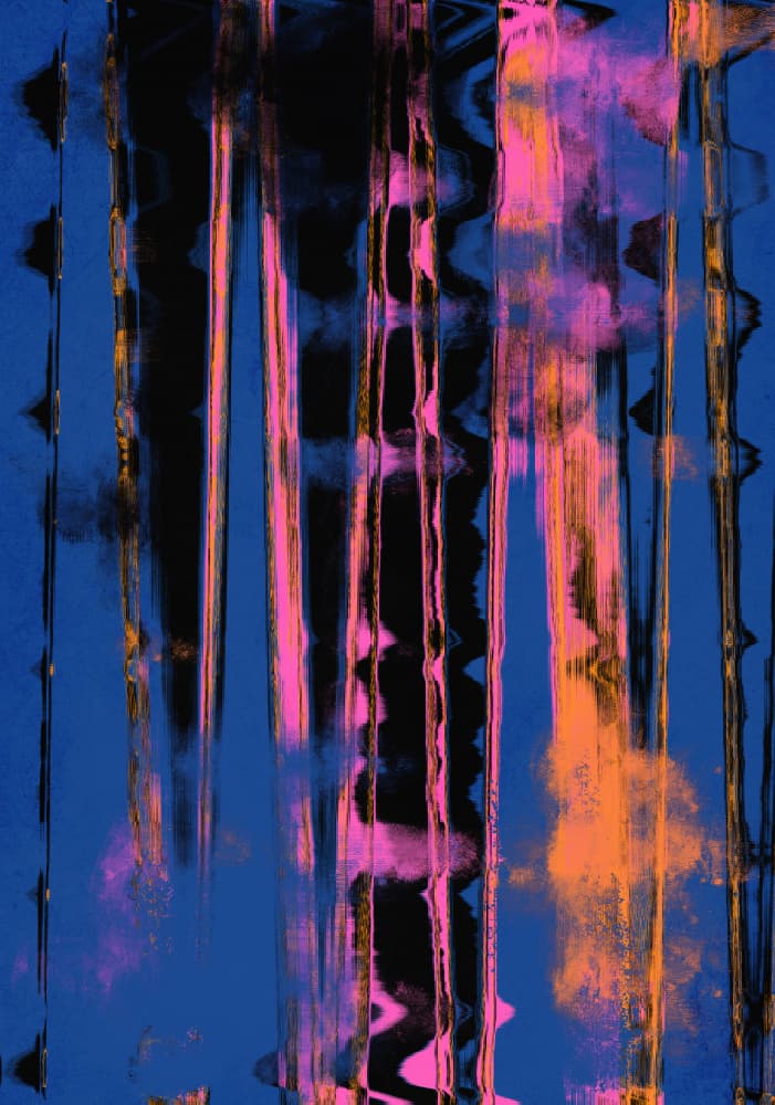 Vibrant Nightfall by Treechild — canvas wall art
