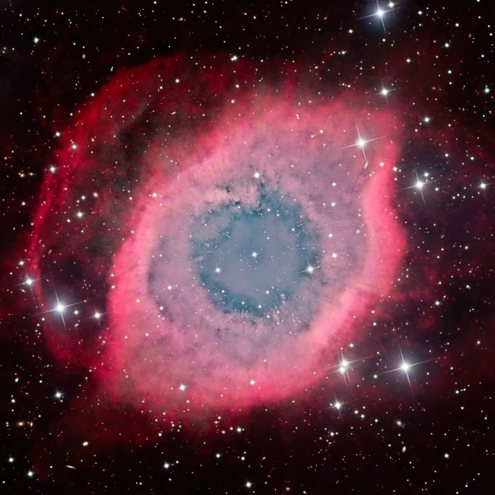 Cosmic Eye Nebula by Vikas Chander — canvas wall art