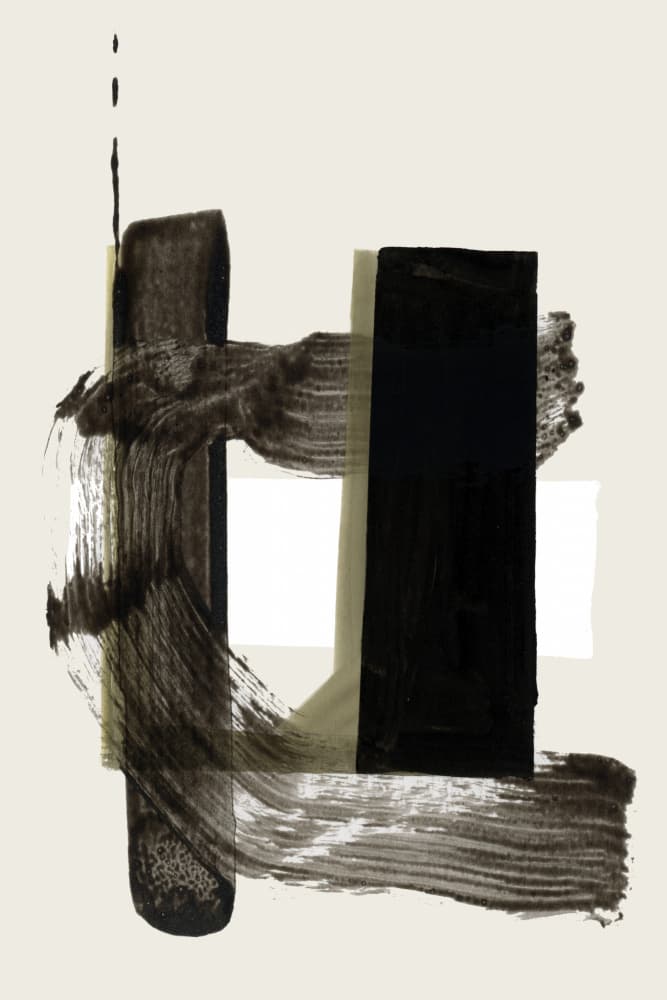 Bold Abstract Forms by cartissi — canvas wall art
