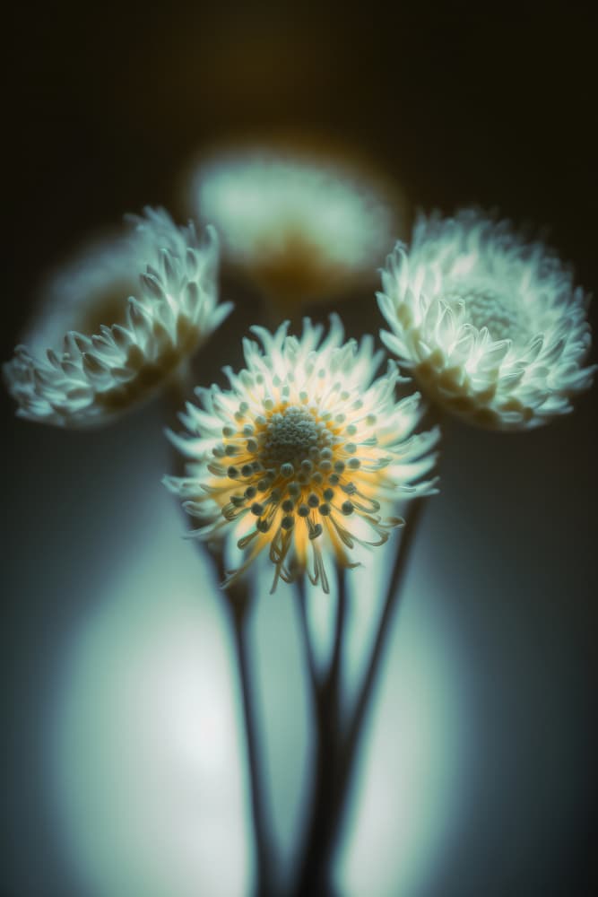 Ethereal Blooms by Treechild — canvas wall art