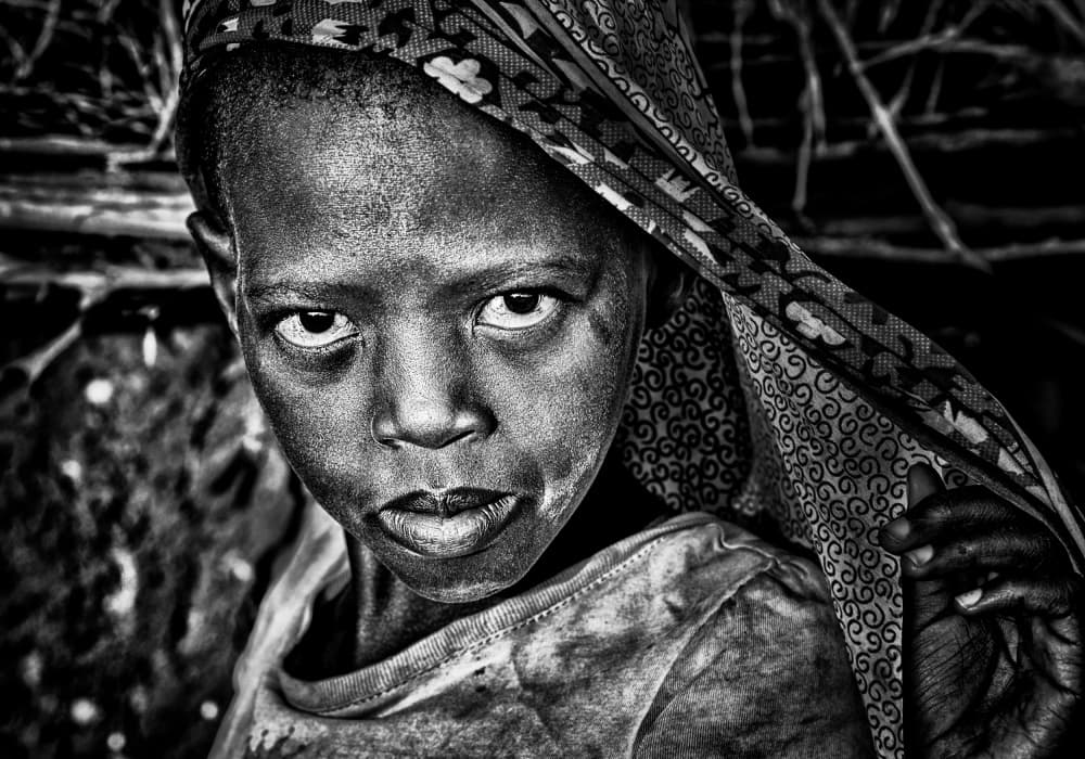 Ilchamus tribe girl - Kenya by Joxe Inazio Kuesta Garmendia — canvas wall art