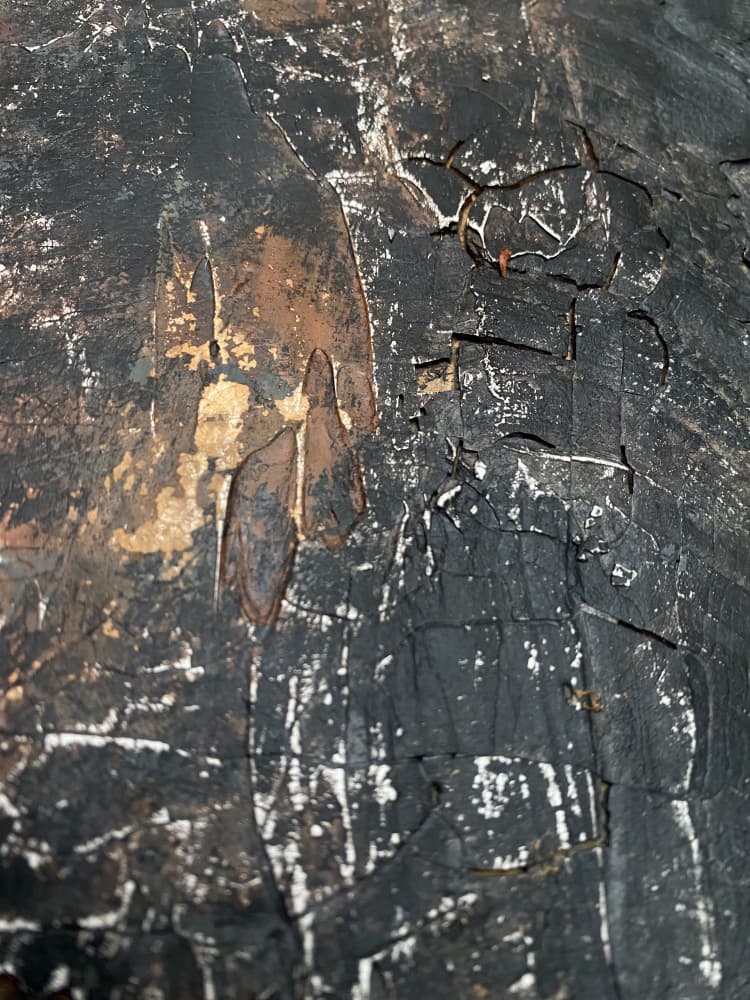Weathered Abstract Surface by Gabriela Aleksandra Szuba — canvas wall art