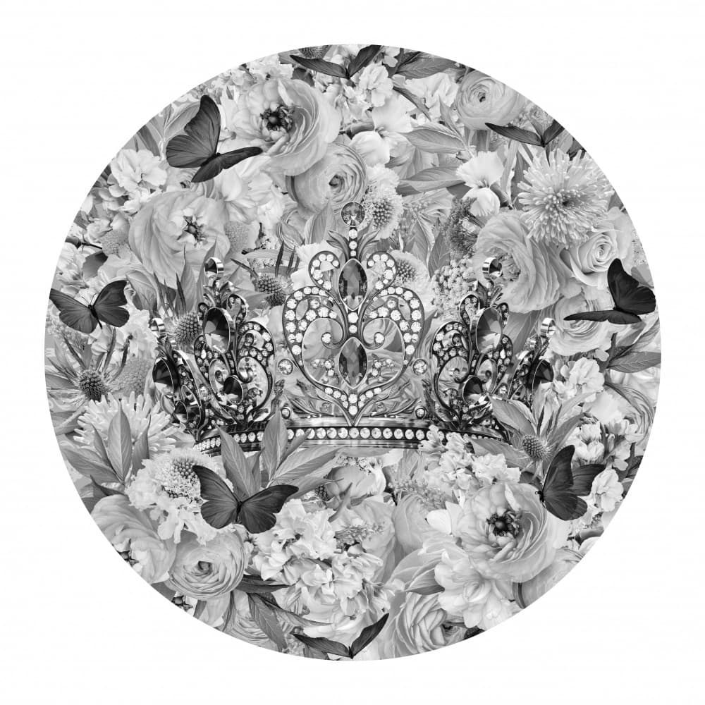 Queen's Floral Crown by Sue Skellern — canvas wall art