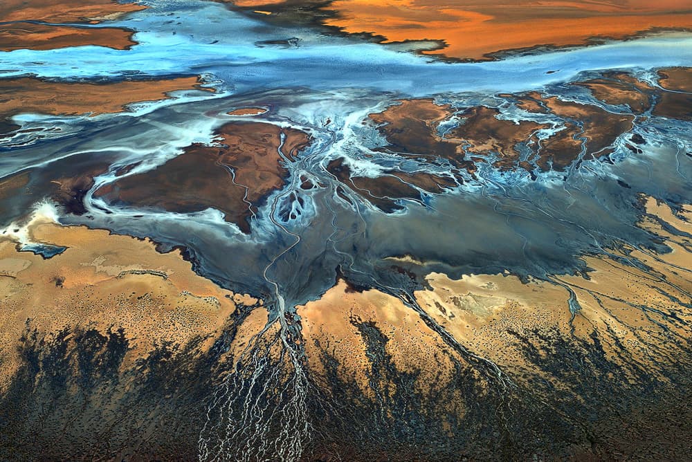 Abstract River Delta
