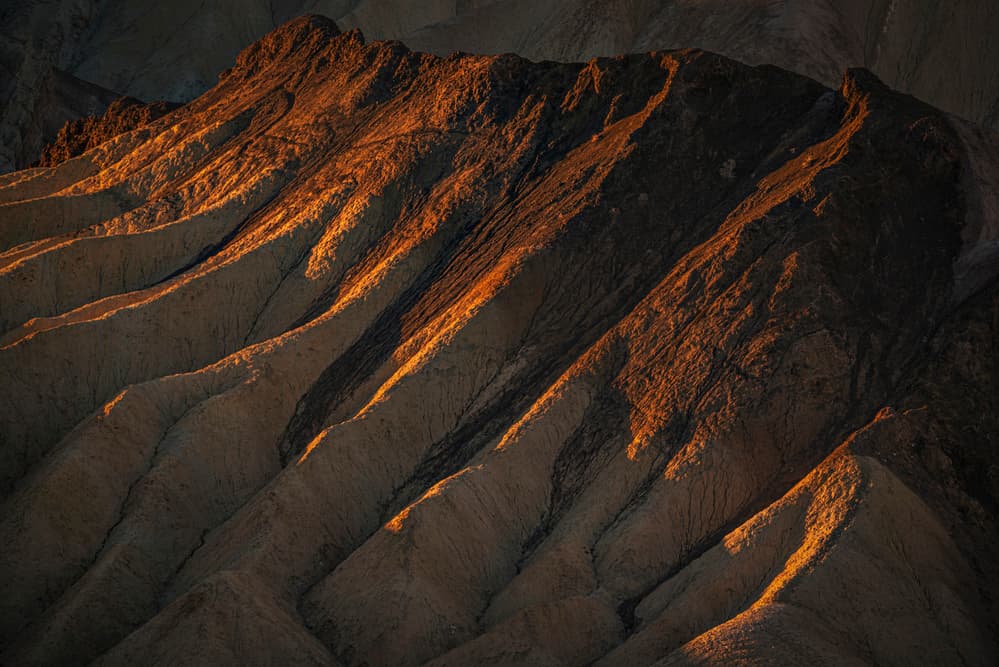 Golden Desert Ridges by James S. Chia — canvas wall art