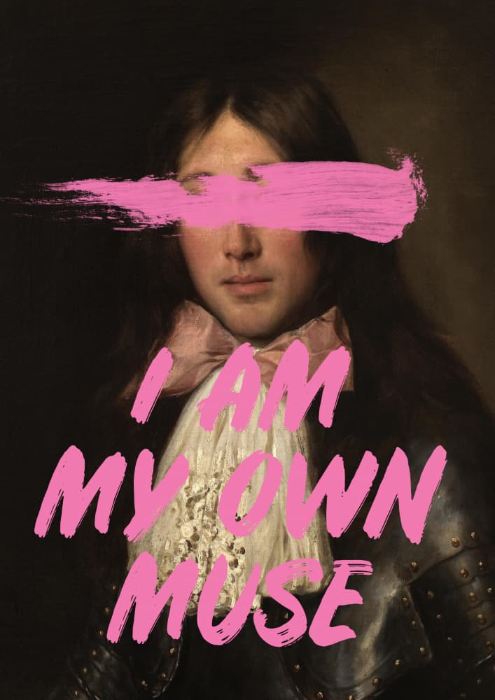 My Own Muse Portrait by Talitha McQueen — canvas wall art