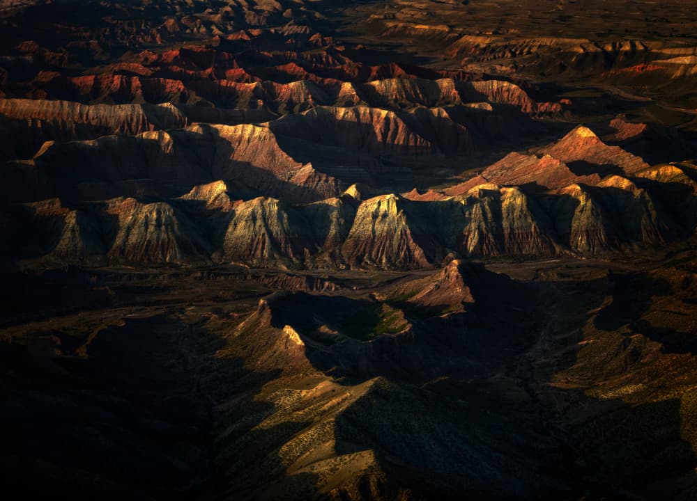 Dramatic Desert Landscape by Dennis Zhang — canvas wall art