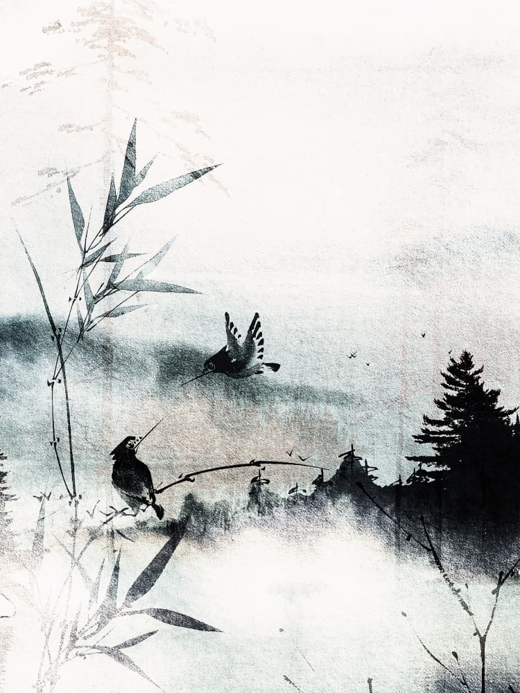 Serene Flight by Treechild — canvas wall art