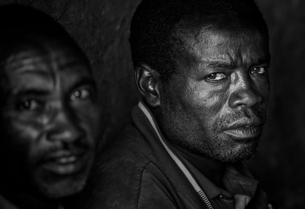 Intense African Men by Joxe Inazio Kuesta Garmendia — canvas wall art