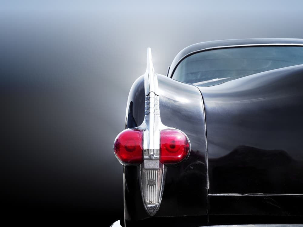 Classic Car Tailfin by Beate Gube — canvas wall art