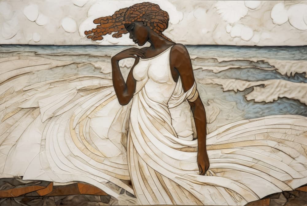 Ocean's Serenity by Treechild — canvas wall art