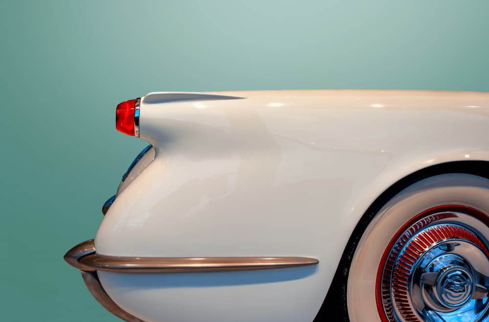 Vintage Car Taillight by Hans Günther — canvas wall art