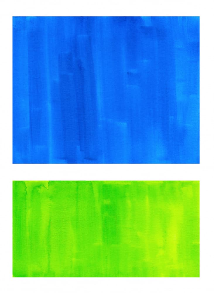 Blue Green Abstracts by Ejaaz Haniff — canvas wall art