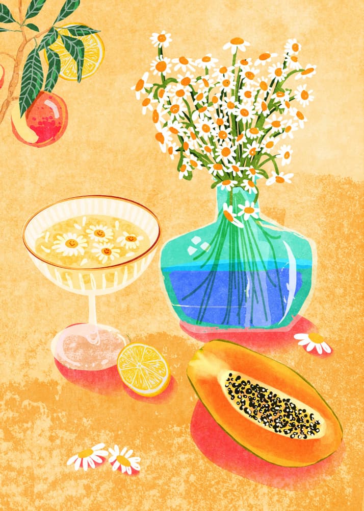 Summer Day Vibes by Raissa Oltmanns — canvas wall art