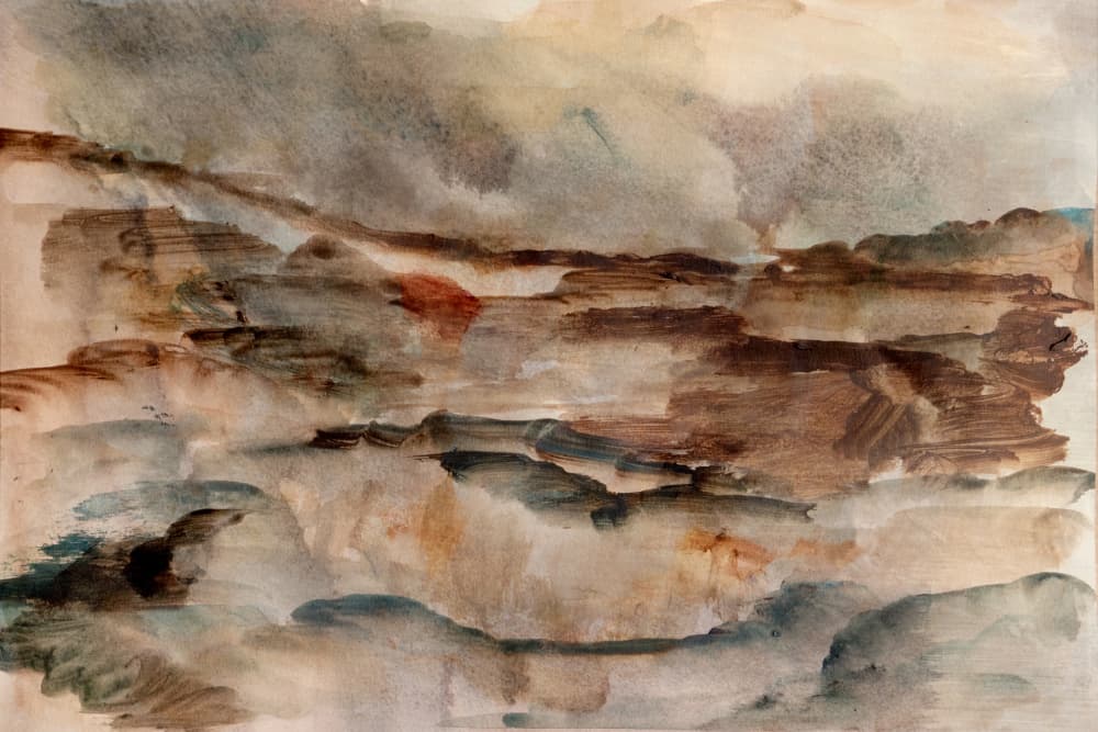 Stormy Earth Landscape