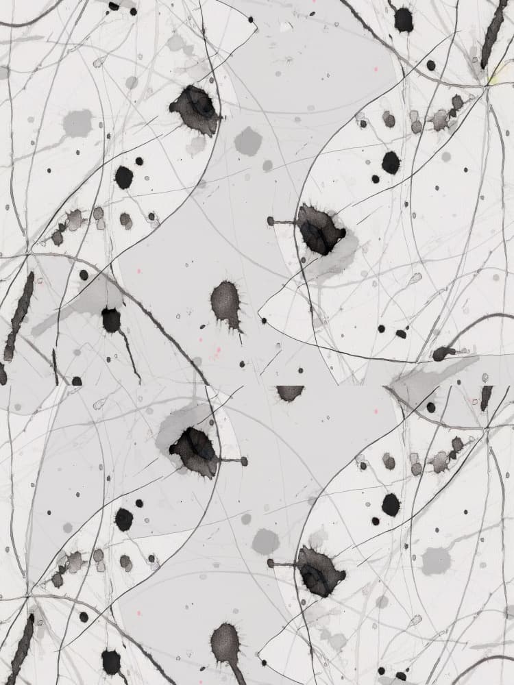 Dynamic Ink Strokes by cartissi — canvas wall art