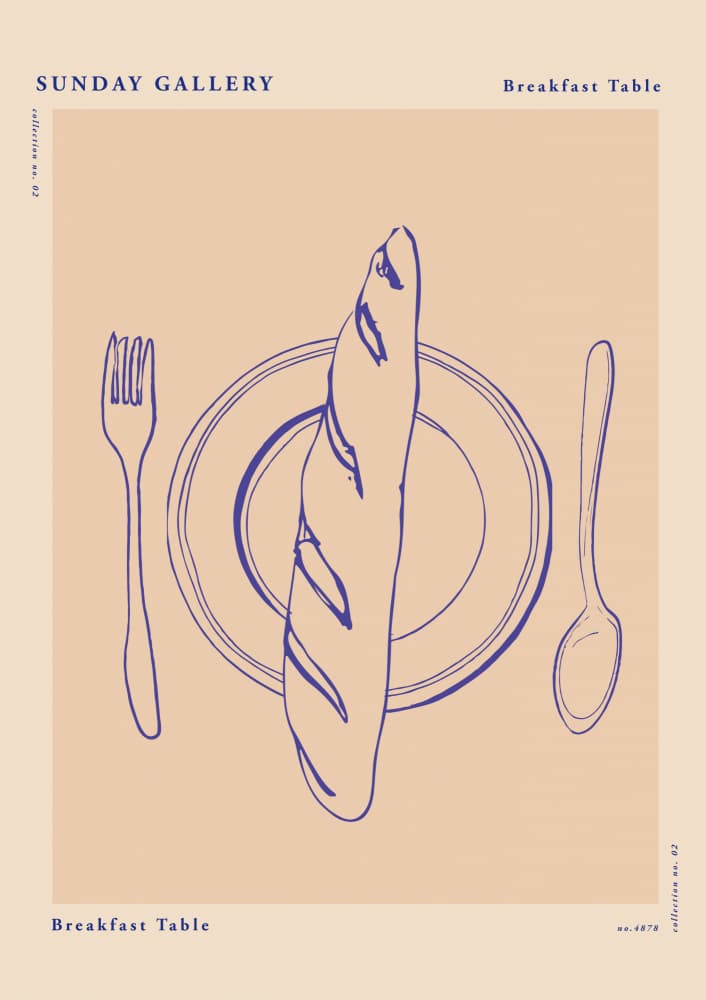 Breakfasttableno01 by Treechild — canvas wall art