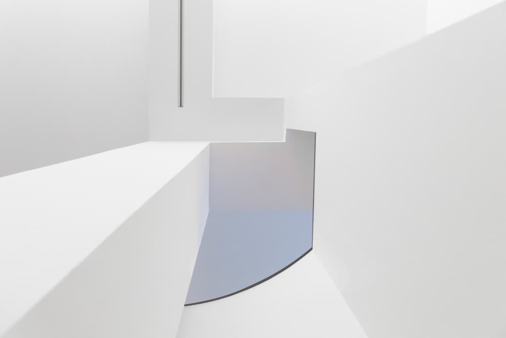 White Minimalist Architecture by Greetje van Son — canvas wall art