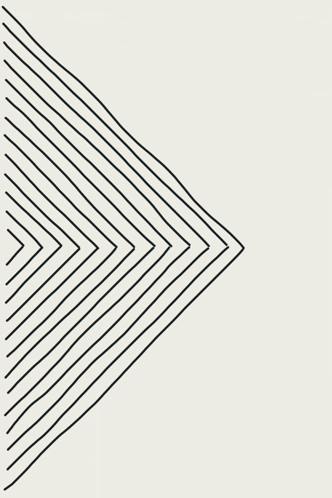 Modern Geometric Lines by jay stanley — canvas wall art