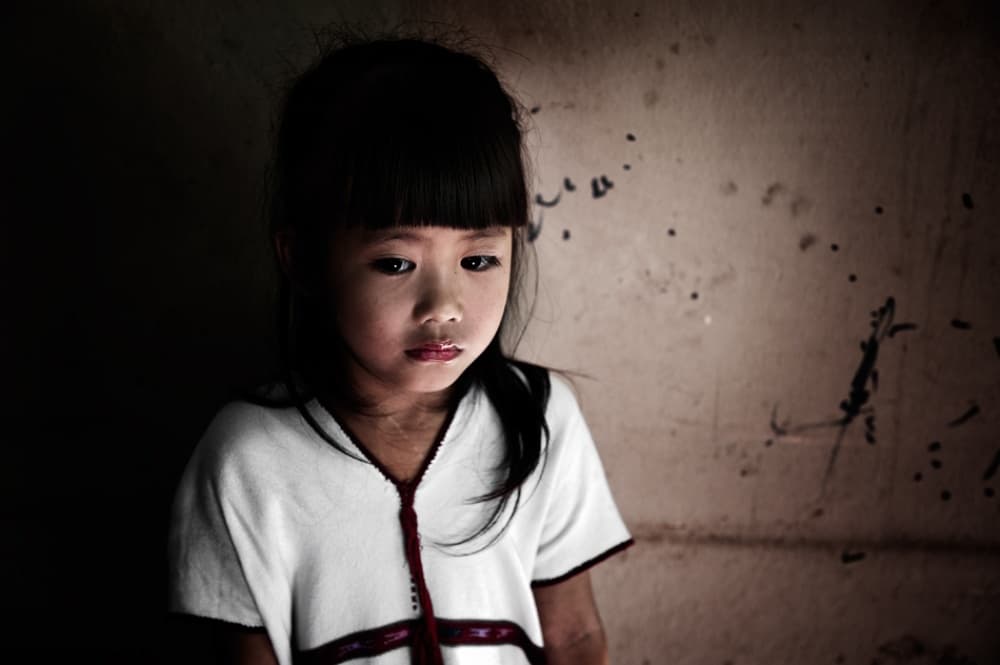 Pensive Young Girl by Stefano Miserini — canvas wall art