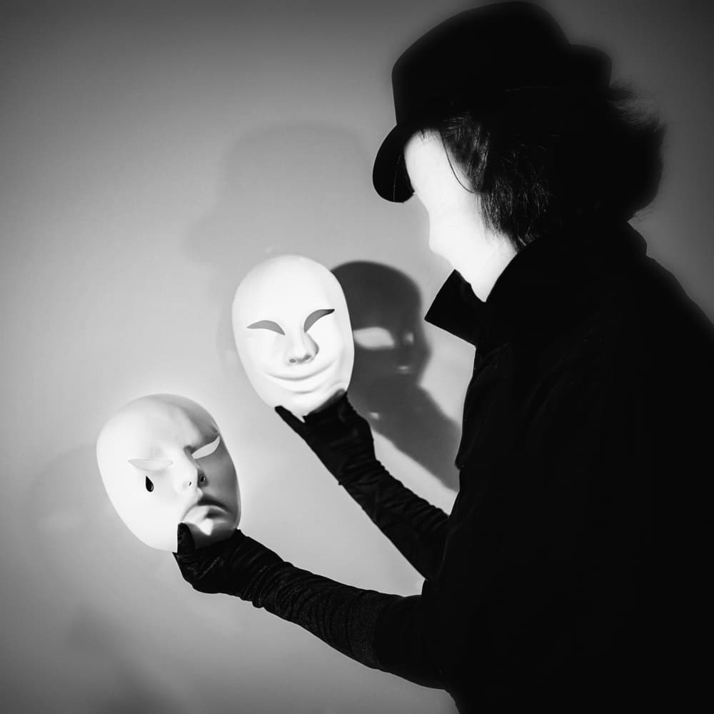 Masks of Identity by Ina Tänzer — canvas wall art