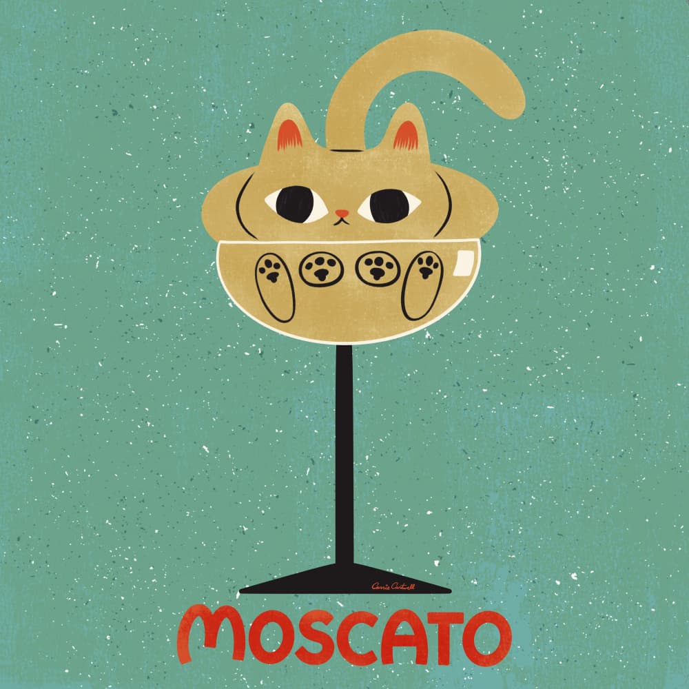 Moscato by Carrie Cantwell — canvas wall art
