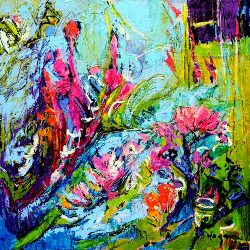 Botanic Radiance by Dorothy Fagan — canvas wall art