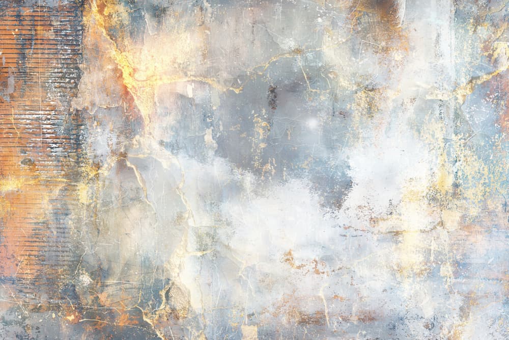 Golden Cracked Texture by Rafal Kulik — canvas wall art