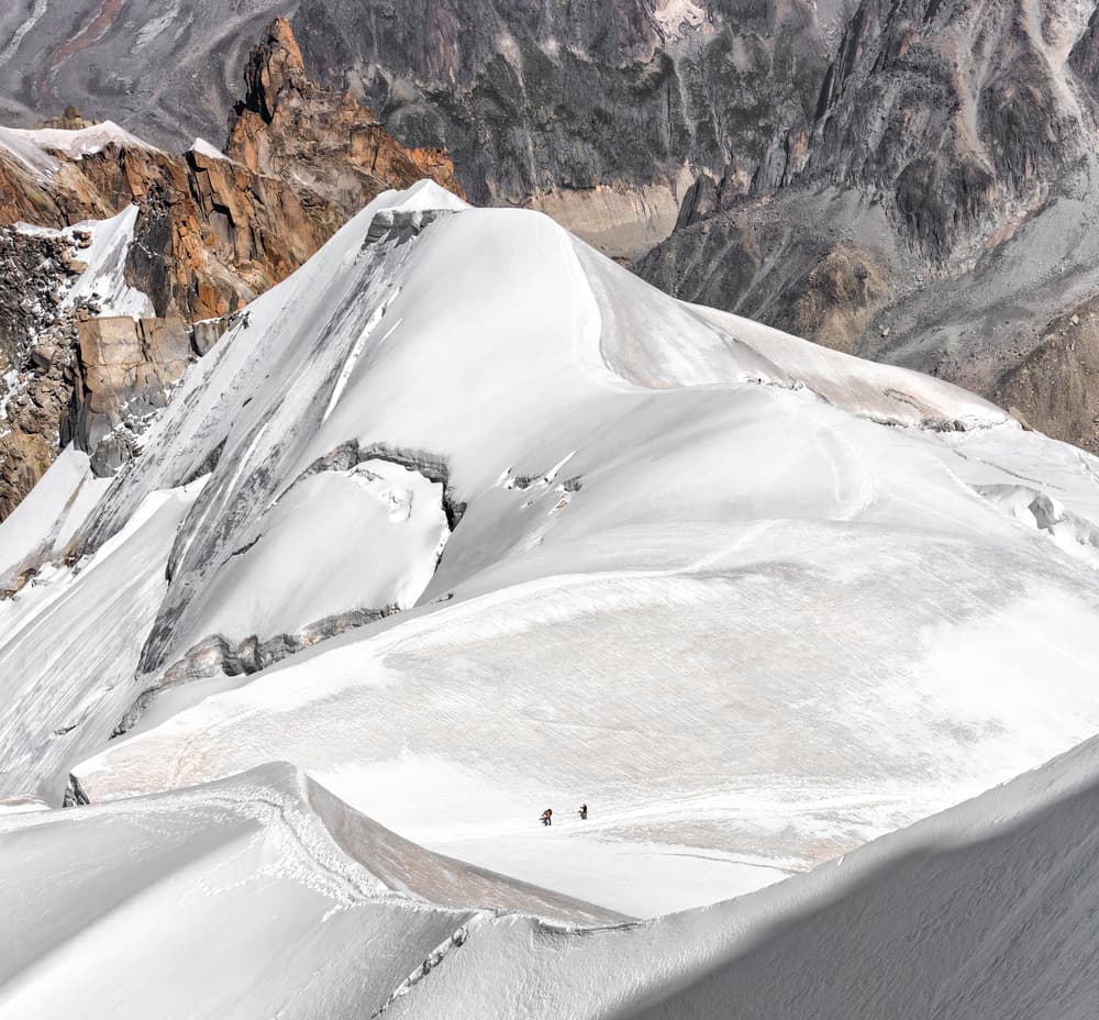 Alpine Climbing Adventure by Wayne Pearson — canvas wall art