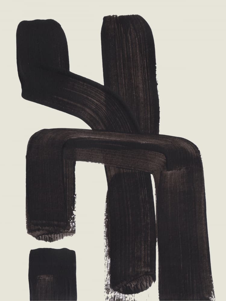 Bold Abstract Strokes by Ejaaz Haniff — canvas wall art