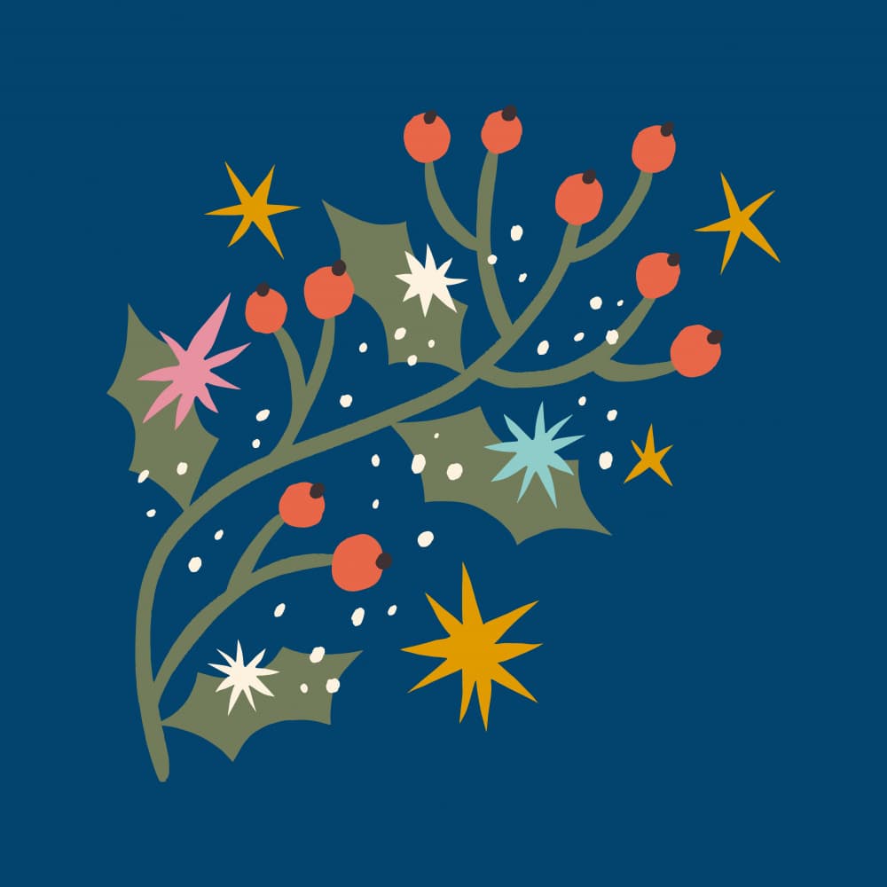 Happychristmasno30 by Treechild — canvas wall art