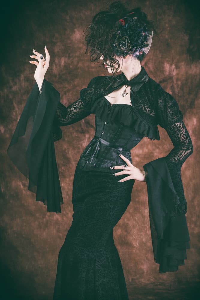 Gothic Fashion Woman by Daisuke Kiyota — canvas wall art