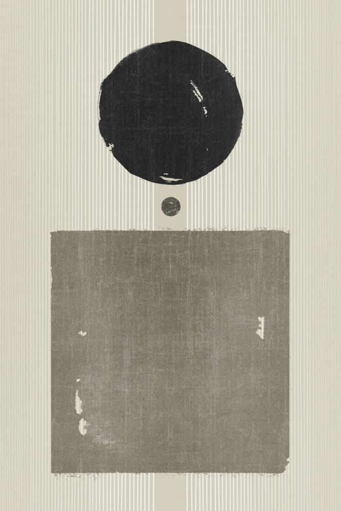 Minimalist Geometric Shapes by Ema Paraschiv — canvas wall art