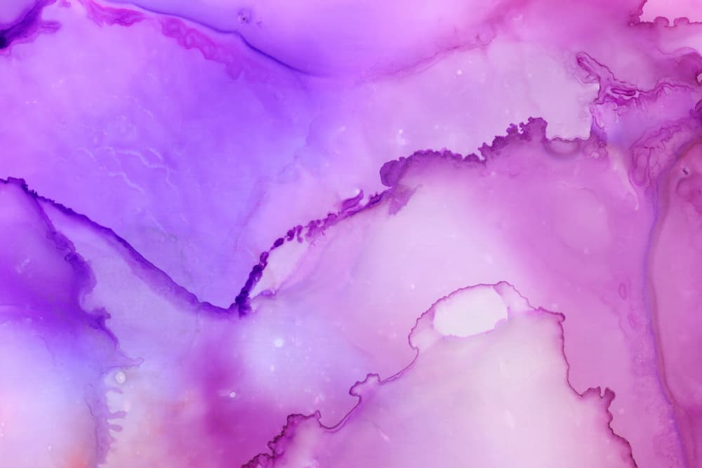 Fluid Abstract Patterns in Purple and Pink Hues by uplusmestudio — canvas wall art