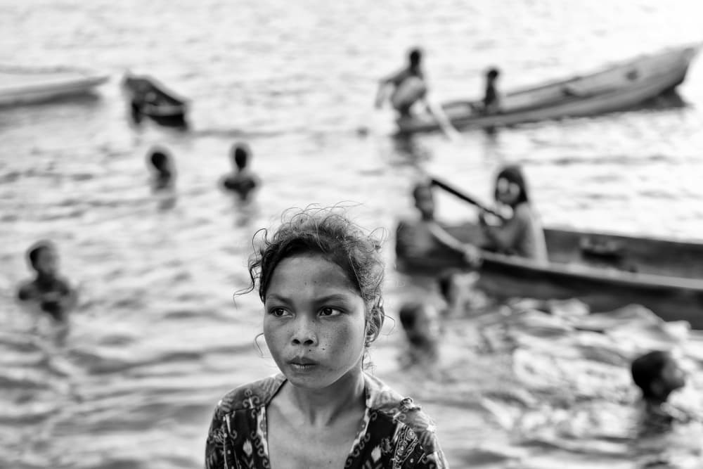 Children of the Water by Kieron Long — canvas wall art