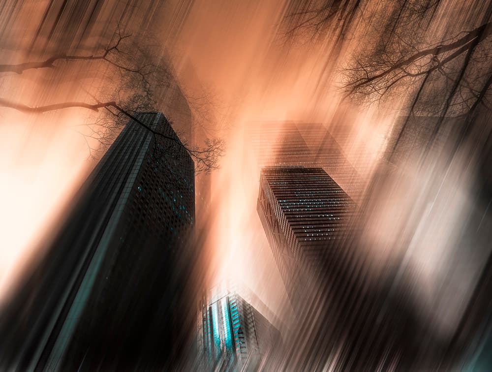 Dynamic Urban Motion by Carmine Chiriacò — canvas wall art