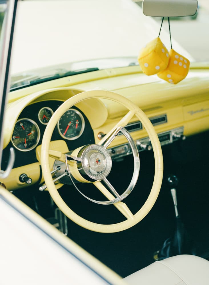 Retro Dashboard Drive by Bethany Young — canvas wall art