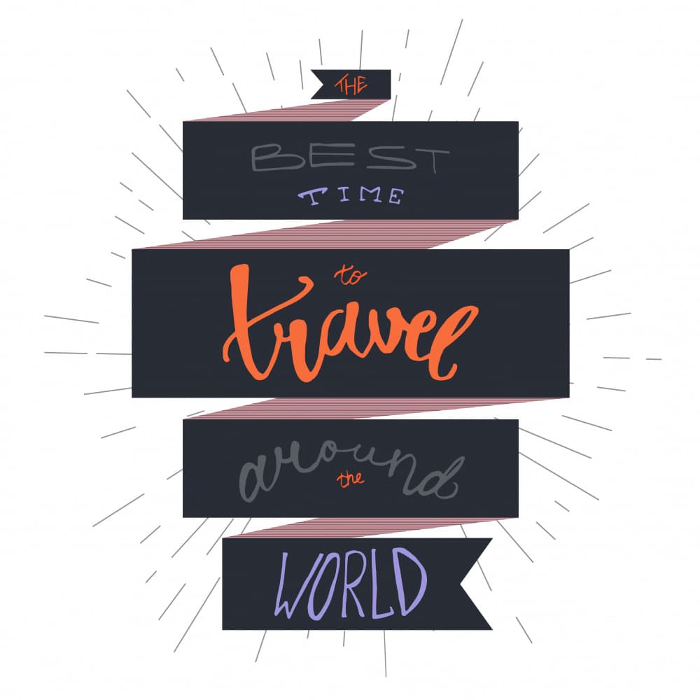 Best Time Travel World by Marika Barsrsind — canvas wall art