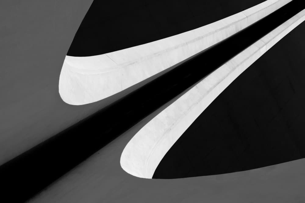 Modern Architectural Curves by Paulo Abrantes — canvas wall art
