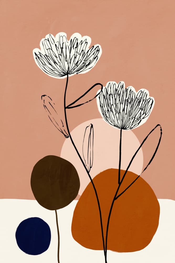 Floralsunrise by Treechild — canvas wall art