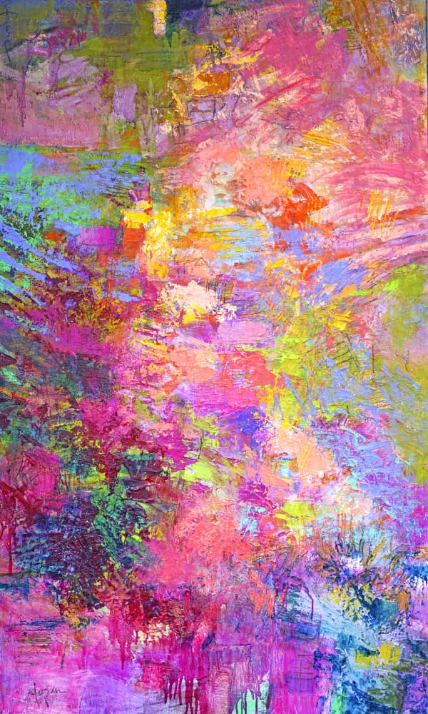 Vivid Petal Whispers by Dorothy Fagan — canvas wall art