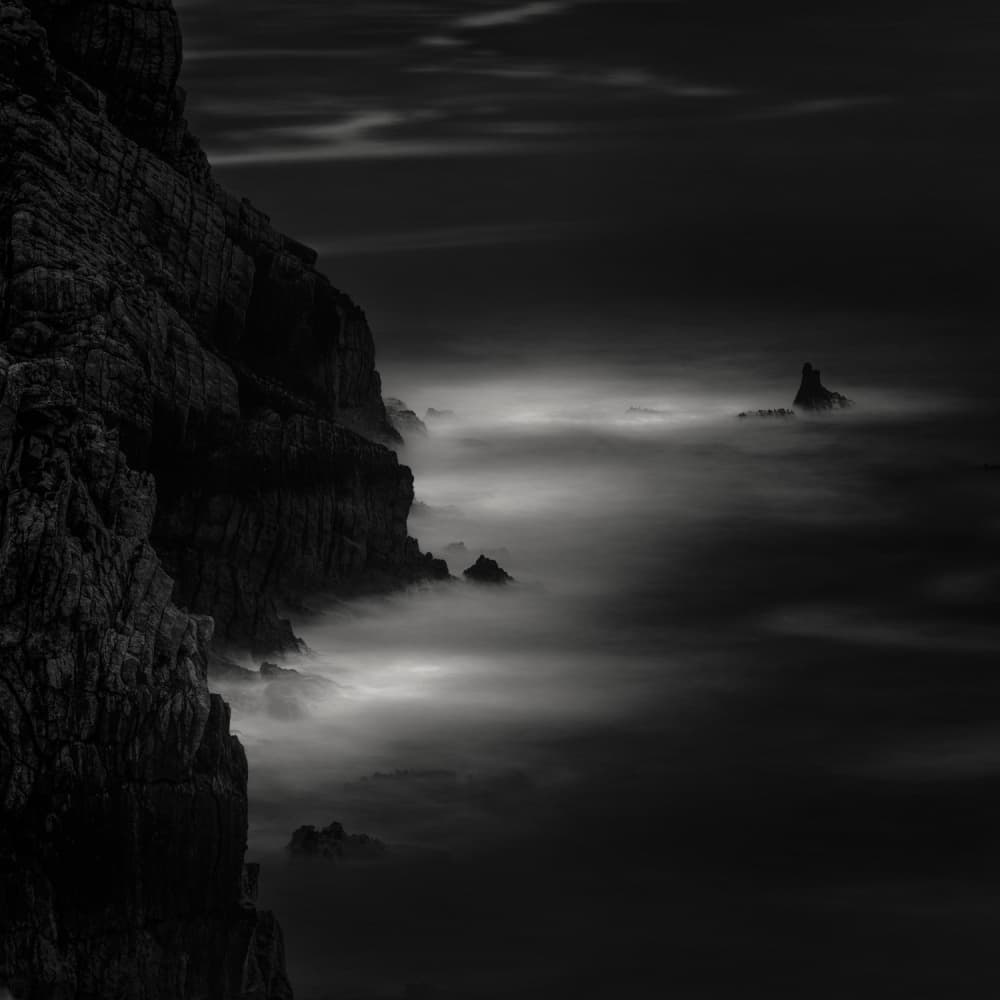 Mysterious Coastal Mist by Marco Antonio Cobo — canvas wall art