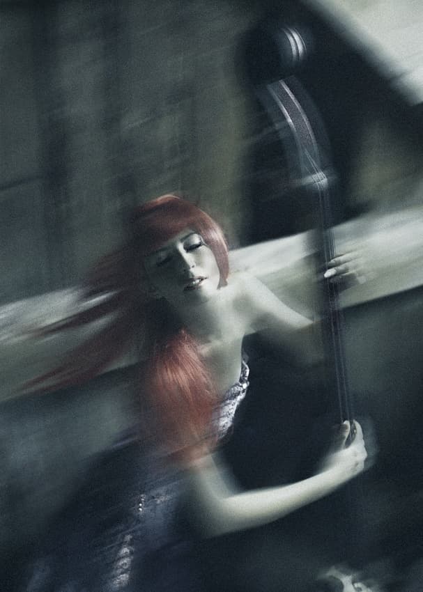 Dramatic Cello Performance by Sebastian Kisworo — canvas wall art