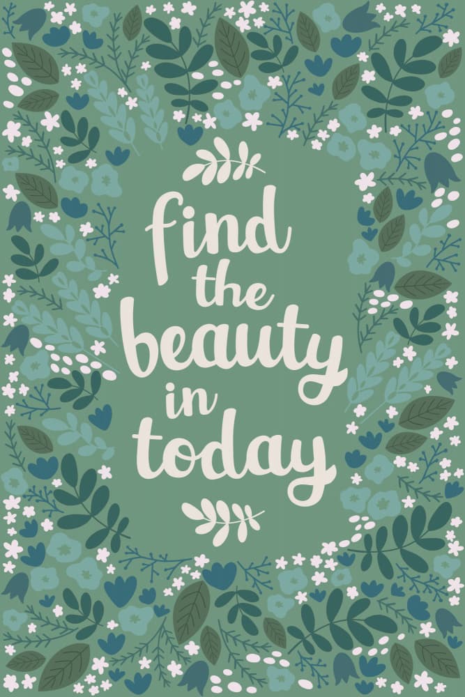 Find Beauty Today Floral by EMELIEmaria — canvas wall art