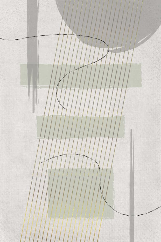 Modern Geometric Abstraction by Melanie Viola — canvas wall art
