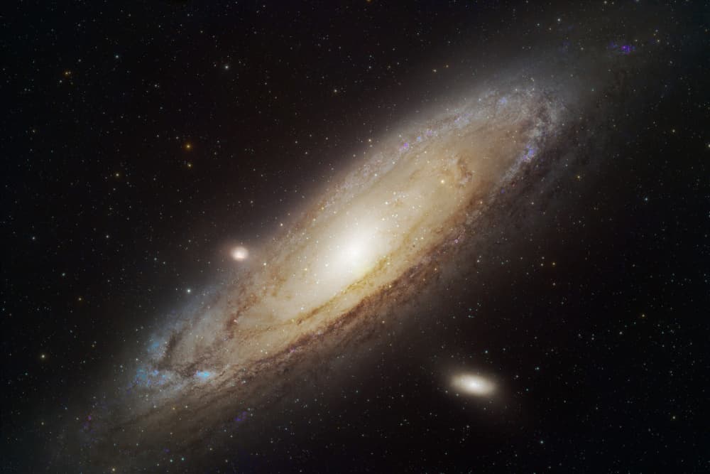 Andromeda Spiral Galaxy by Jose Maria D. Barba — canvas wall art