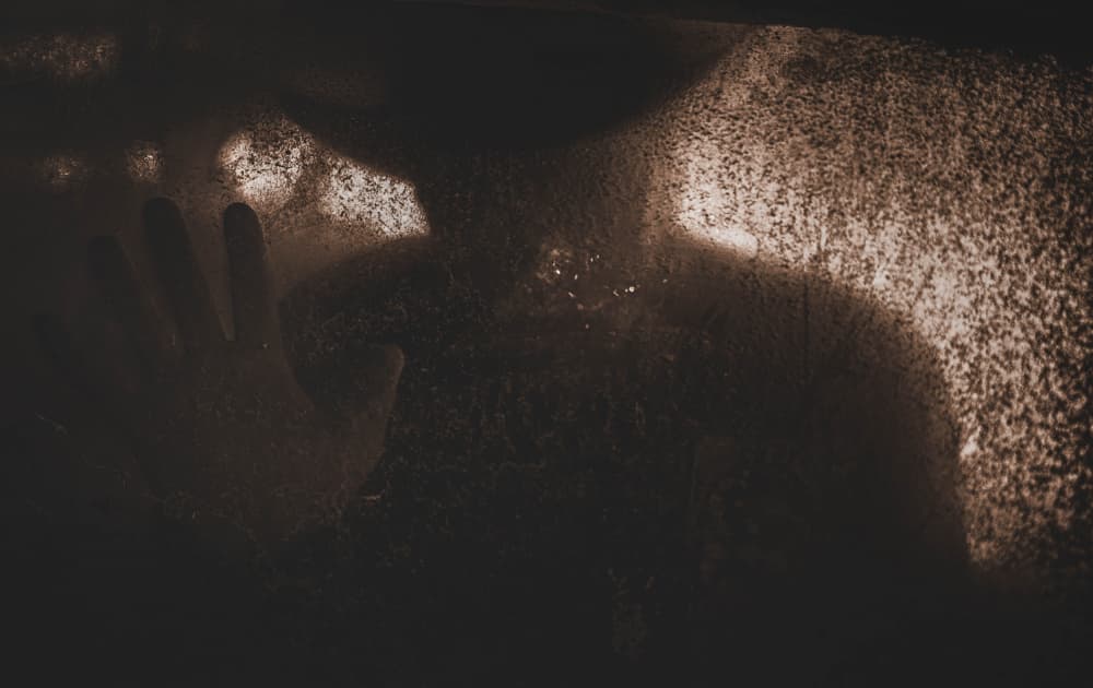 Misty Window Silhouette by Yuri Shepelev — canvas wall art