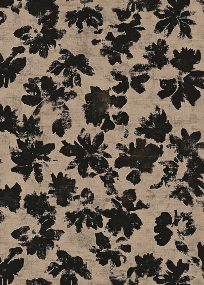 Dark Floral Abstract by Kathrin Pienaar — canvas wall art