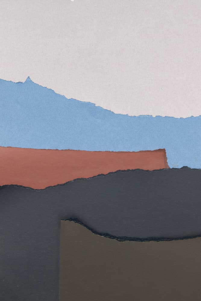 Torn Paper 8 by Mareike Böhmer — canvas wall art